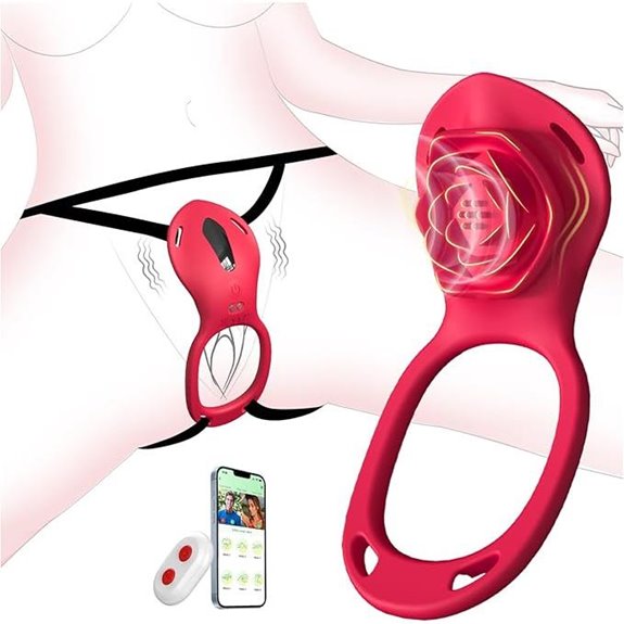 Couples Remote Control Vibrator and Cock Ring