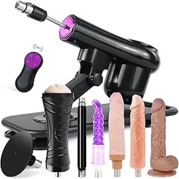 Sex Machine with Remote and Attachments for Pleasure
