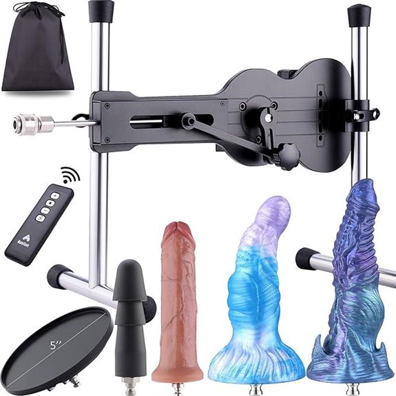Sinloli Remote Control Sex Machine with Attachments