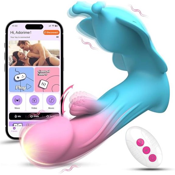 Vibrating Panties Couples Sex Toy with Remote Control