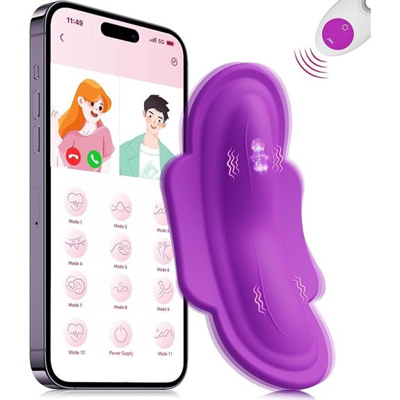 Wearable Remote Control Vibrator for Women and Couples