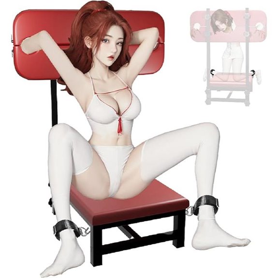 BDSM Sex Stool with Restraints for Couples