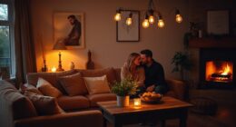 romantic ambiance with smart lighting