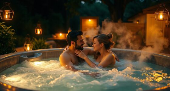 romantic relaxation and bonding