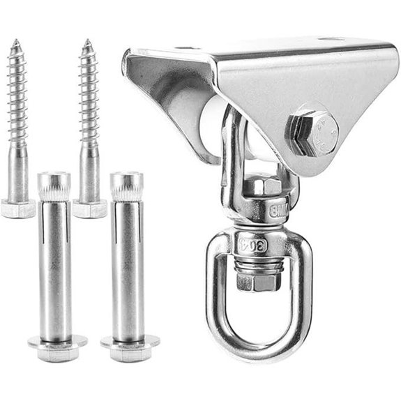 Sensory Swing Hanger with 360° Rotatable Ceiling Mount