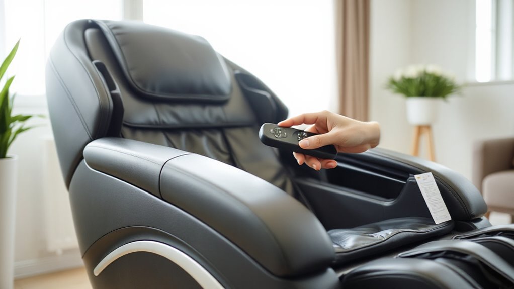 safe massage chair use