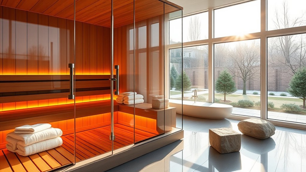 sauna features and considerations
