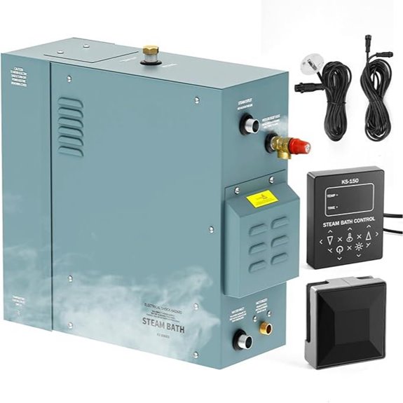 Kooby 9KW Self-draining Steam Shower Sauna Generator