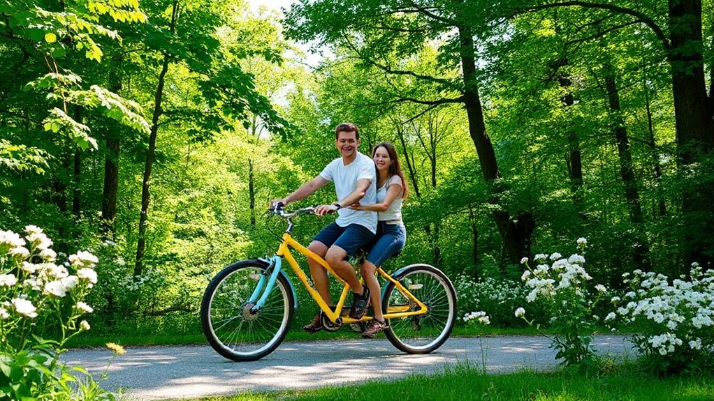 shared cycling adventure ideas