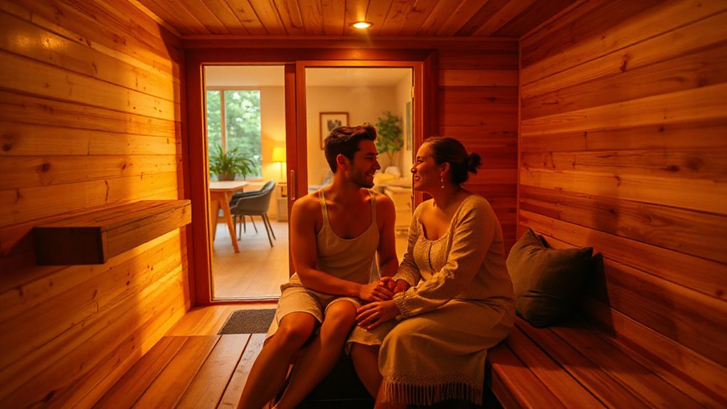 shared relaxing wellness ritual