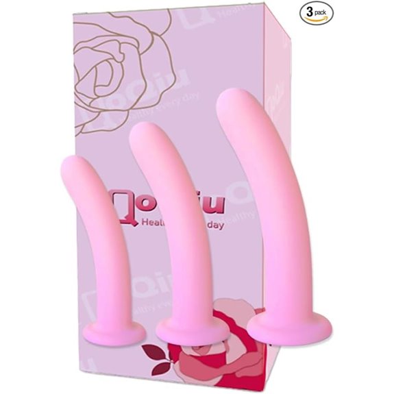 3-Pack Silicone Pelvic Floor Muscle Trainer Set