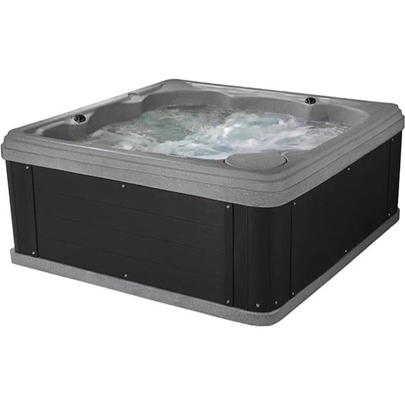 Inland 6-Person Hot Tub with Jets and LED Lighting
