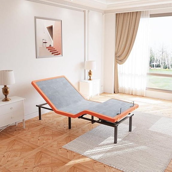 ESHINE Adjustable Smart Bed Frame with APP Control