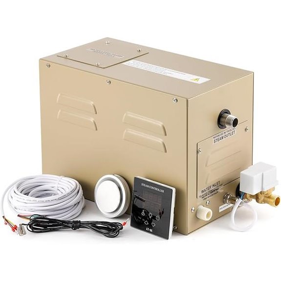 Steam Shower Generator Kit with Aromatherapy and Timer