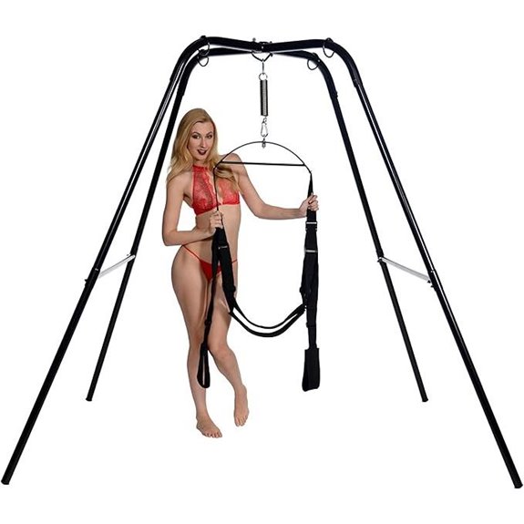 Trinity Vibes Freestanding Steel Sex Swing Stand