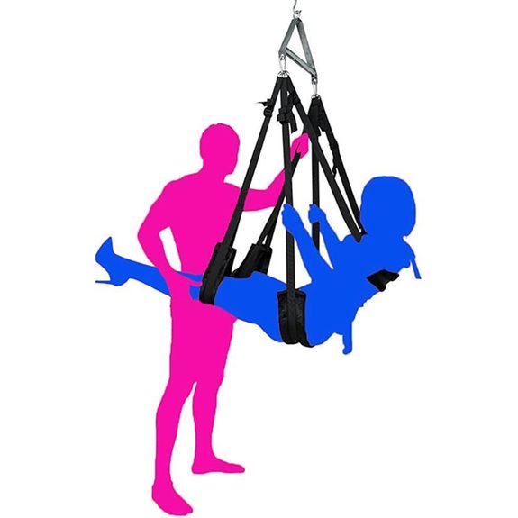 Swivel Sensory Swing Hanger with Mount and Spring Kit