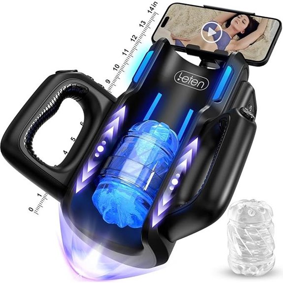 Male Masturbator with Thrusting & Phone Holder