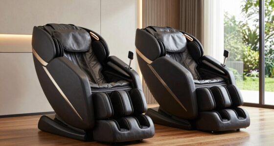 top luxury dual massage chairs