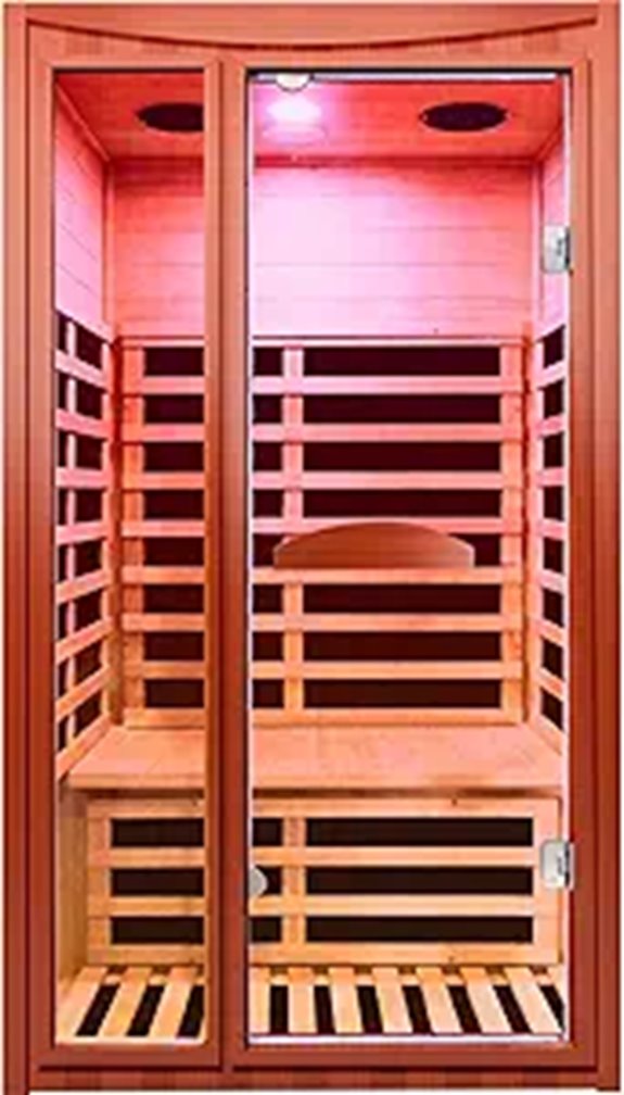 Infrared Sauna for 1-2 People with Light