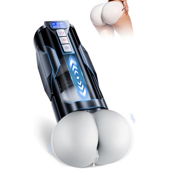 Male Masturbator Sex Toy with Vibration & Heating