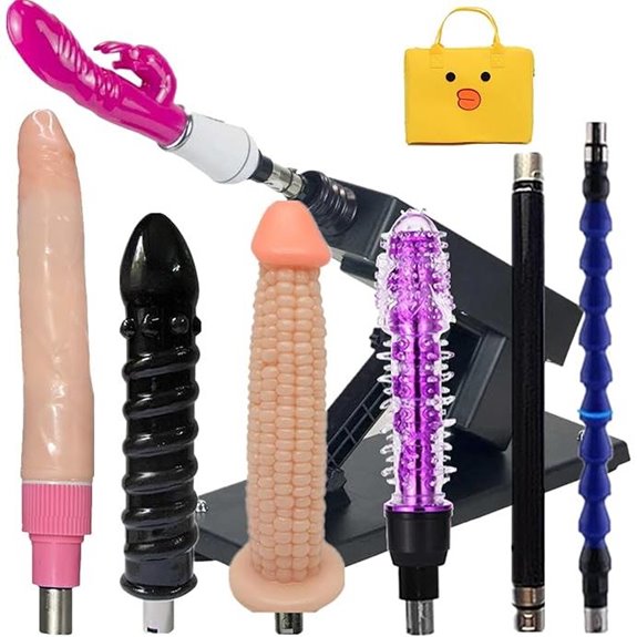 Automatic Thrusting Sex Machine with Vibration and Suction