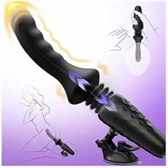 Thrusting Vibrator Sex Machine with 7 Vibration Modes