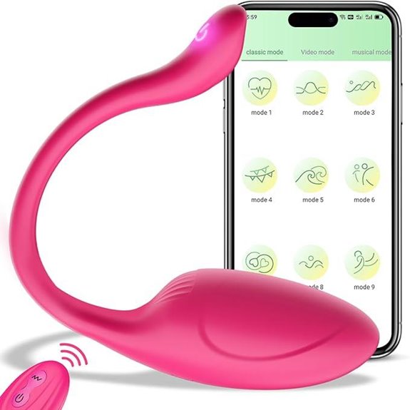 Bluetooth Remote Control G-spot Panty Vibrator