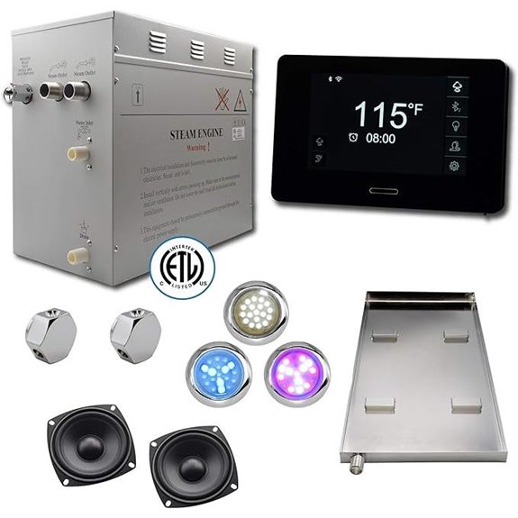 WiFi Smart Steam Shower Generator Kit (12kW)