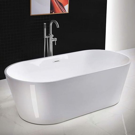 WOODBRIDGE 71 Acrylic Freestanding Bathtub