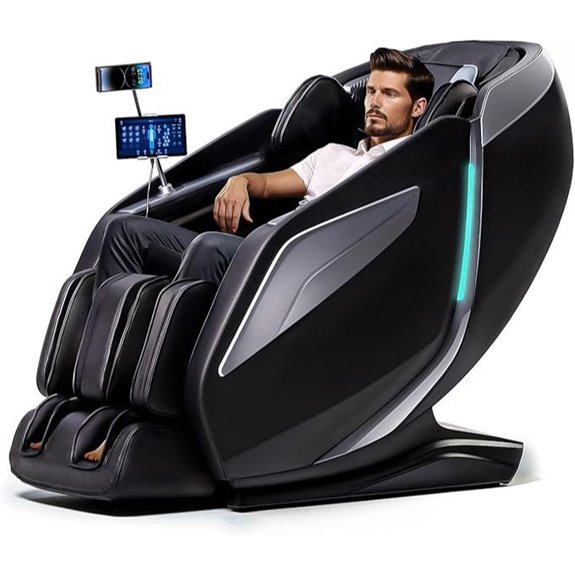 4D Massage Chair with Zero Gravity and APP Control