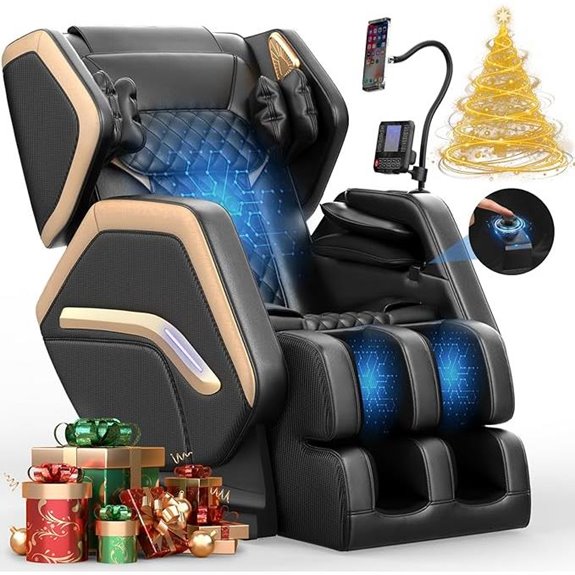 Full Body Zero Gravity Massage Chair with Bluetooth