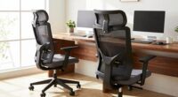 comfortable support for productivity