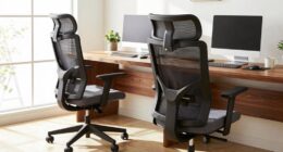 comfortable support for productivity