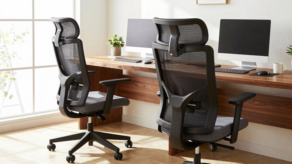 comfortable support for productivity