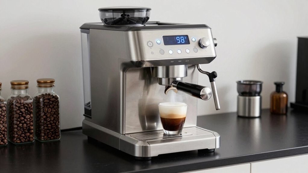 convenient automatic espresso brewing