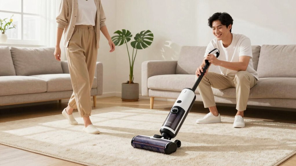cordless vacuum cleaning convenience