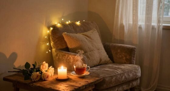 create cozy romantic ambiance