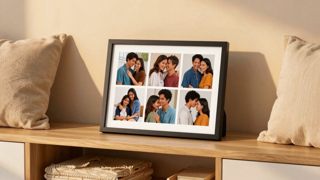 digital frames enhance shared memories