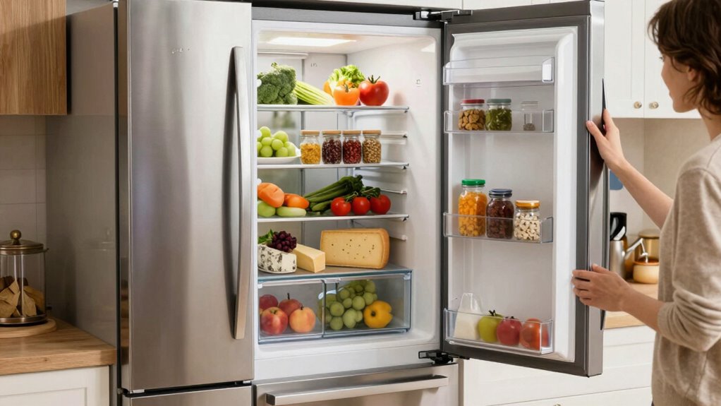 efficient organized stylish refrigeration