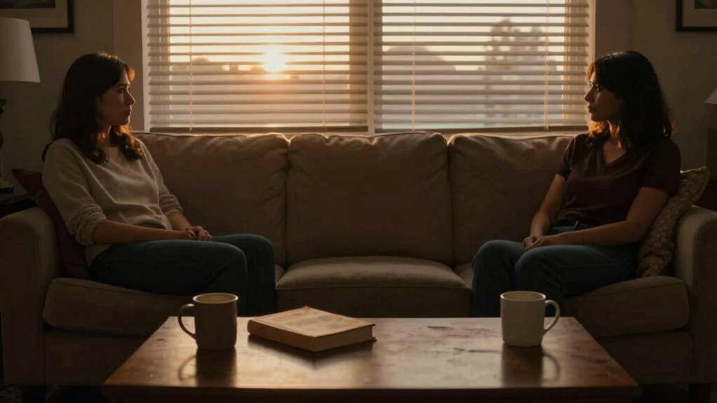 emotional disconnection gradually develops