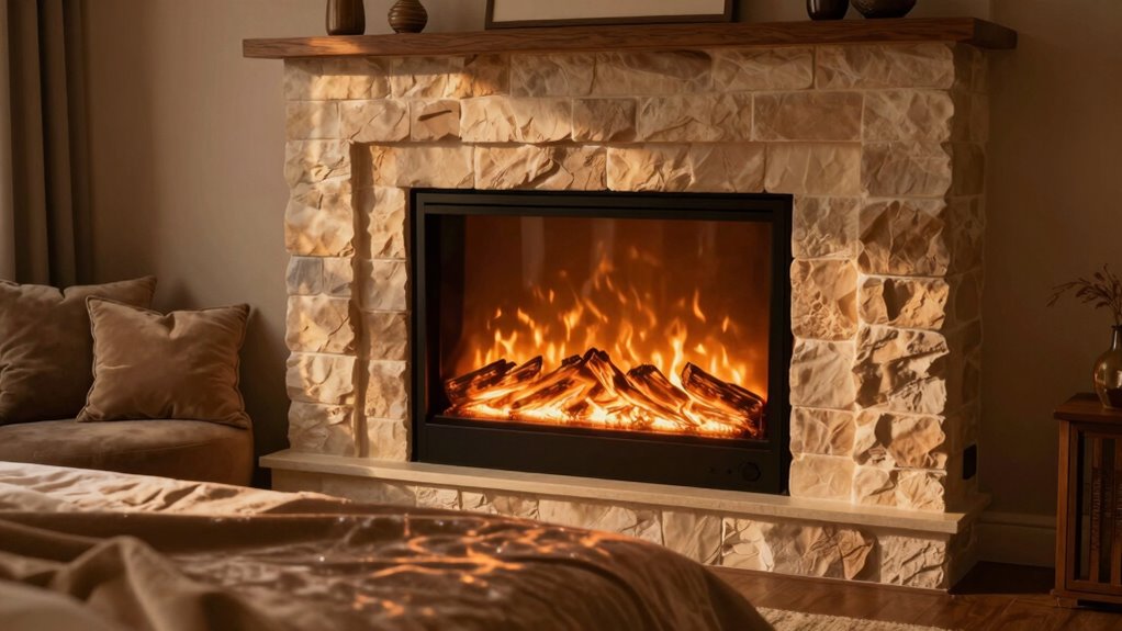 enhance ambiance with warmth