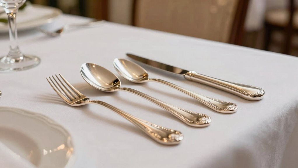 flatware reflects shared unity