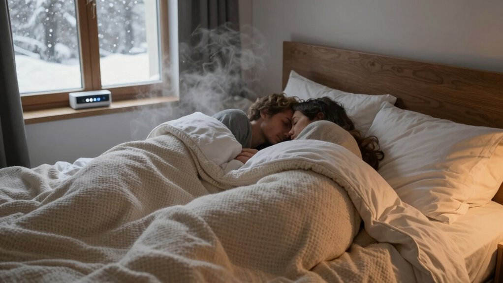 heated bedding with luxury fabrics