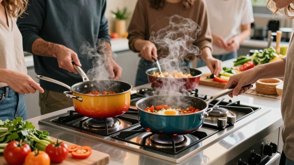 high quality cookware enhances collaboration