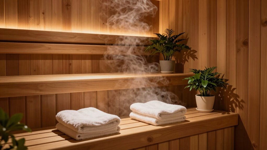 indoor sauna wellness appeal