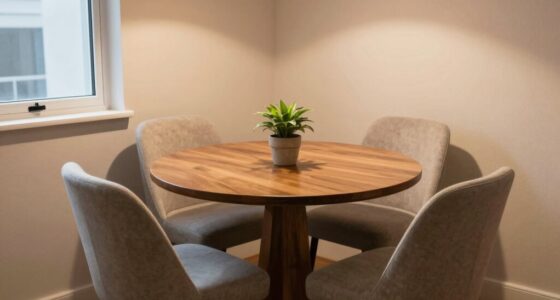 intimate dining space design