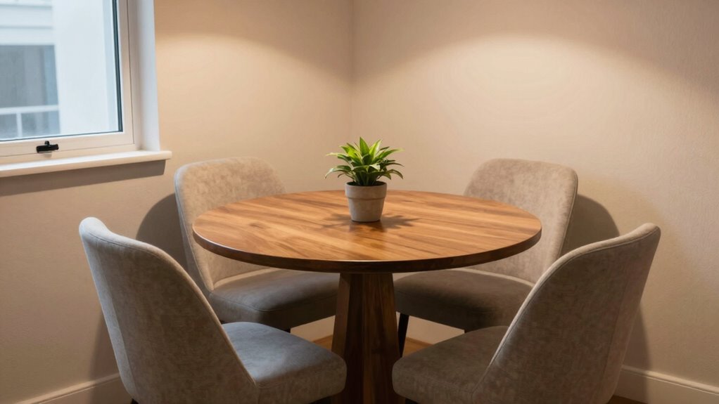 intimate dining space design