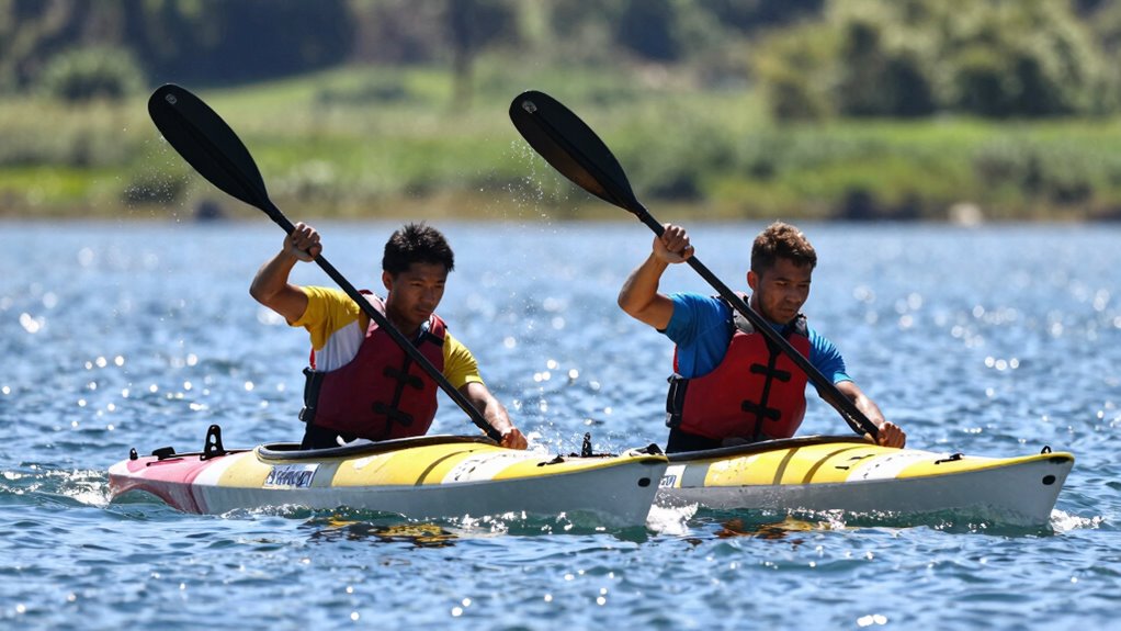 kayaking teaches teamwork skills
