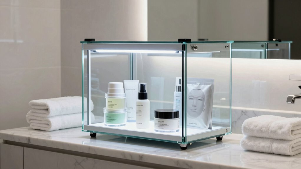 luxury skincare storage trend