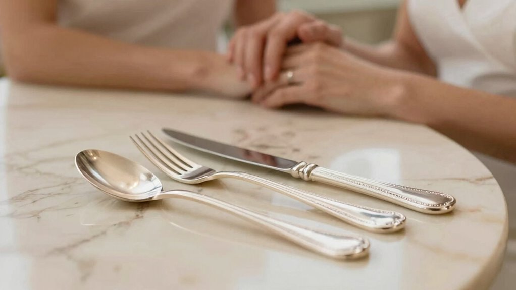 marriage increases flatware importance
